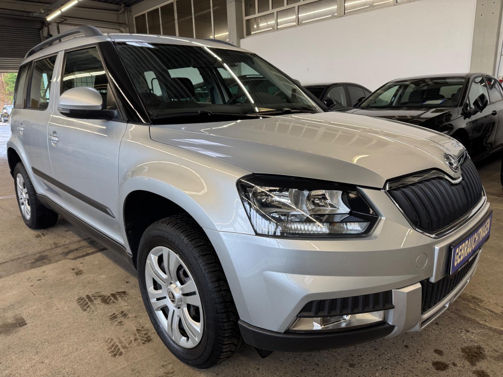 Skoda Yeti Active Outdoor 4x4-AHK-57000 km-1 Hand-