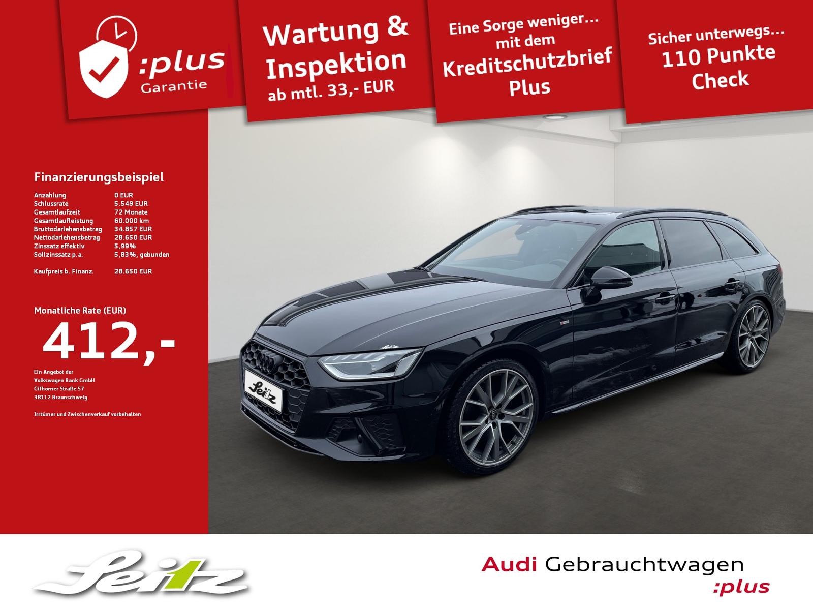 Audi A4 Avant 35 TFSI S line *PANO*LED*KAMERA*SITZH*L