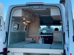 Volkswagen Behl Mobile Crafter |Einzelbetten/Rundsitzgruppe