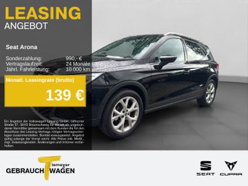 Seat Leasingangebot: Seat Arona 1.0 TSI DSG FR PARKLENK KAMERA NAVI LED