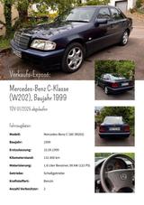 Mercedes-Benz Mercedes Benz C-Klasse (W202), Baujahr 199... - Mercedes-Benz aus 1999: Klasse