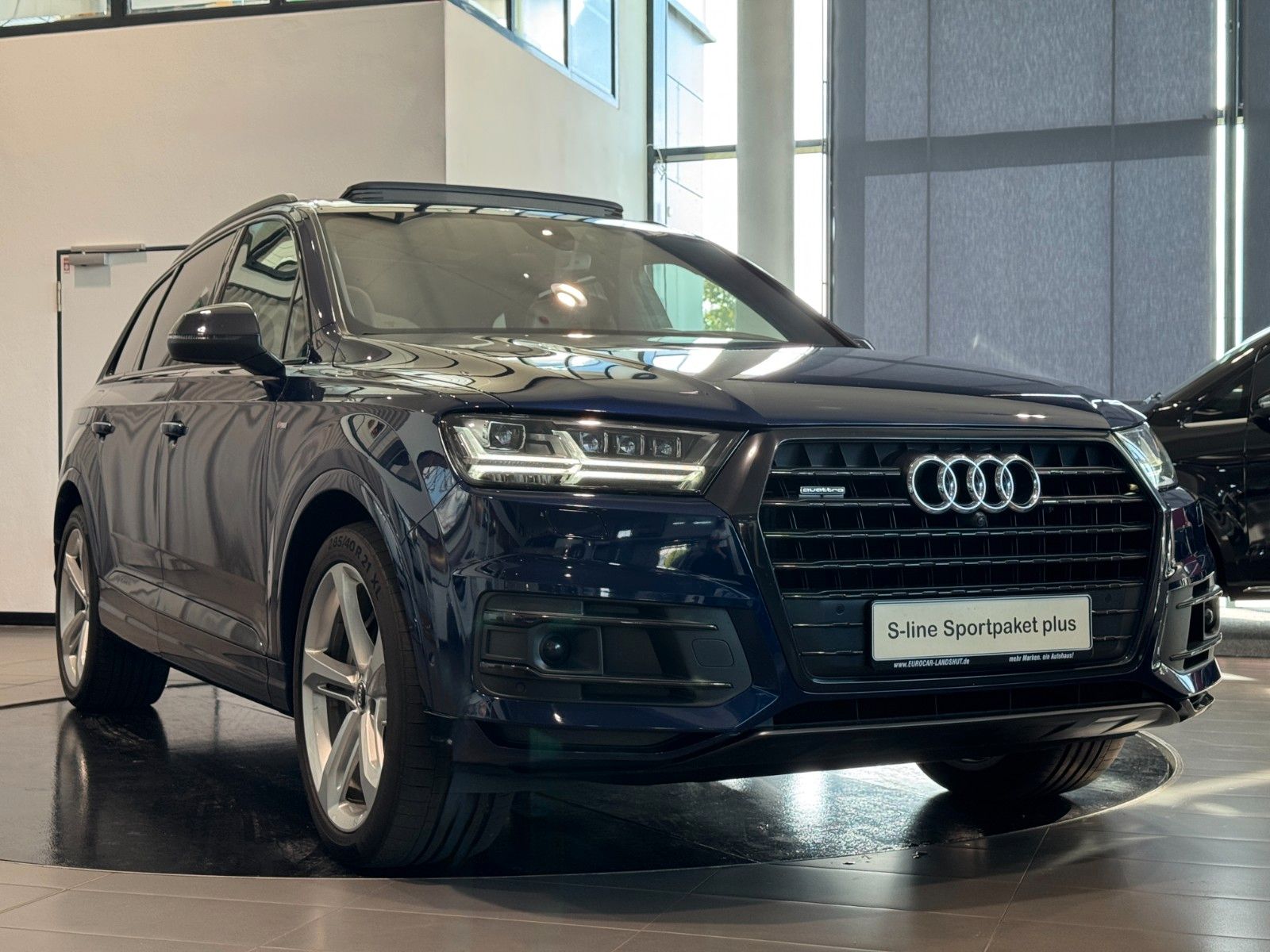 Audi Q7 50TDI S-line Matrix Luft Sthz HUD AHK ACC 7S foto 3