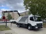 Mercedes-Benz Atego 1224 Dreiseitenkipper Kran Greifer *Klima* - Mercedes-Benz Absetzkipper Atego