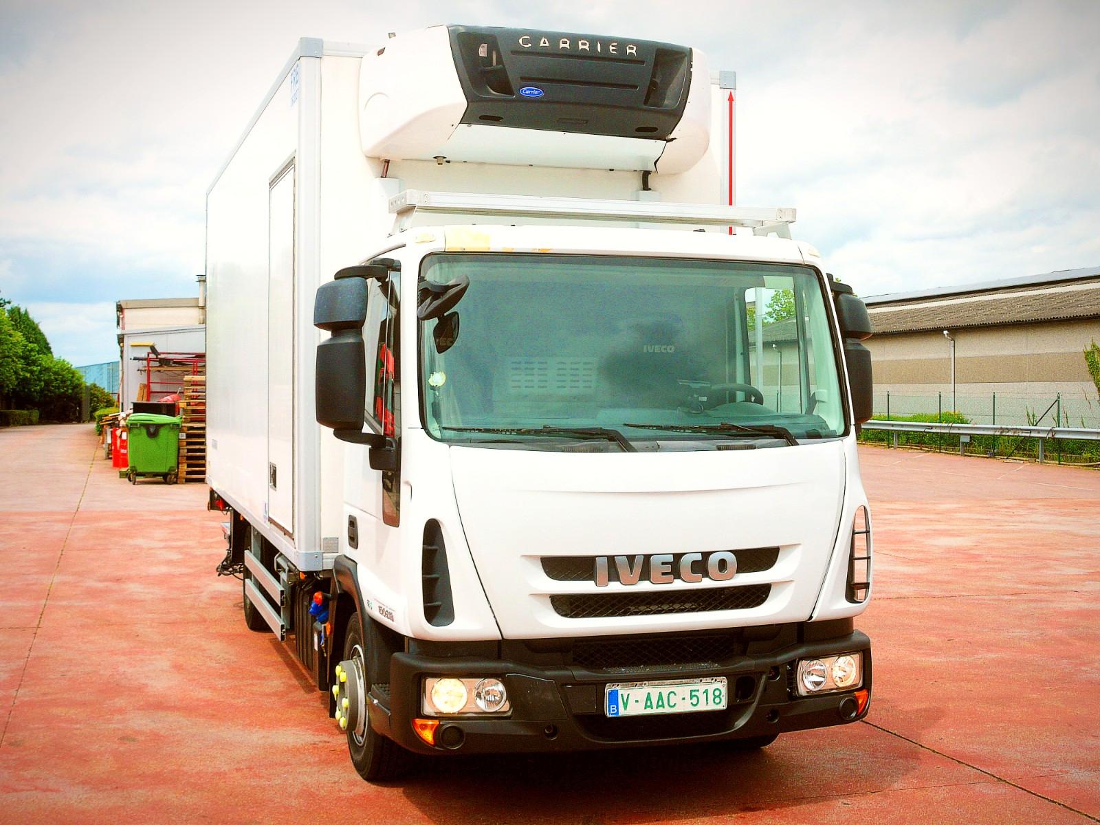 Iveco 100E19 KUHLKOFFER FLEISHHAKEN CARRIER SUPRA 550