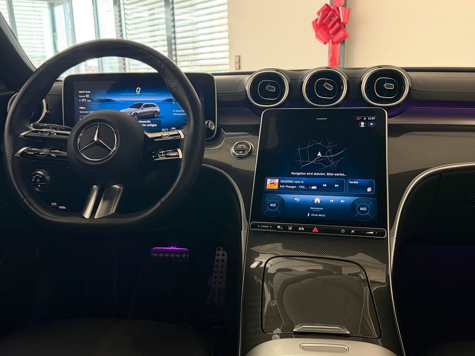 Mercedes-Benz C 220d T 4Matic AMG-Line*NIGHT-PAKET*PANO*360° foto 18