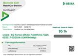 Smart fortwo EQ 60kWed cool&Audio SHZ Navi Tempom - Smart Gebrauchtwagen von 2020