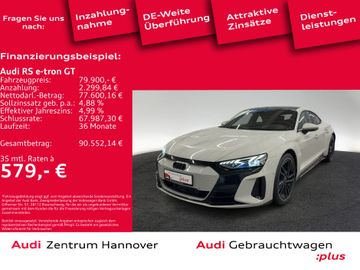 Audi Leasingangebot: Audi RS e-tron GT  Head-Up Laser Pano B&O