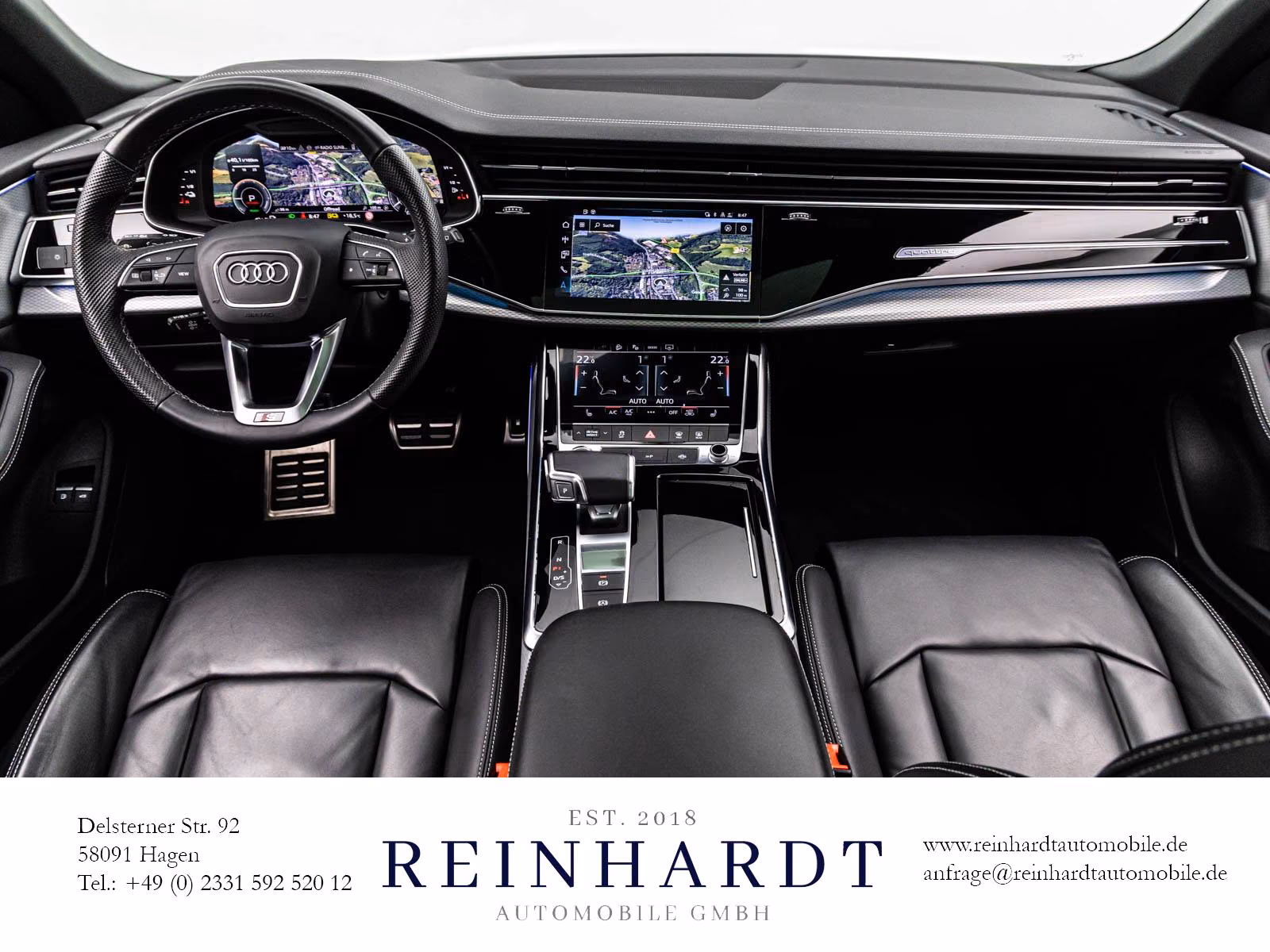 Audi Q8 55TFSie 2x S LINE BLACK LASER/SIDE/PANO/22Z.