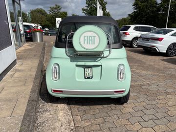 Fahrzeugabbildung Fiat Topolino Basis Panorama Dach Zubehör ab 15 Jahre
