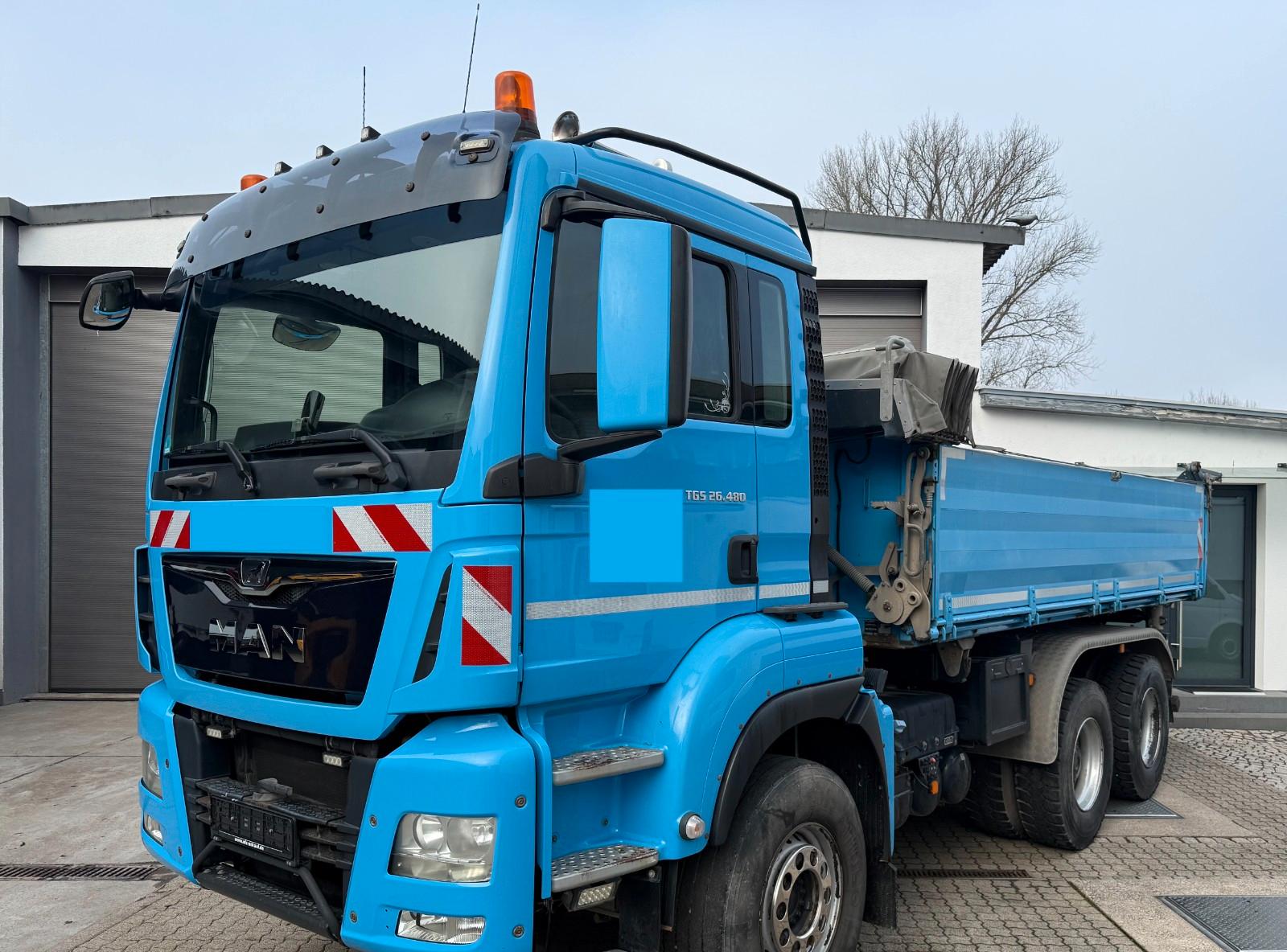 MAN TGS 26.480 Meiller Kipper