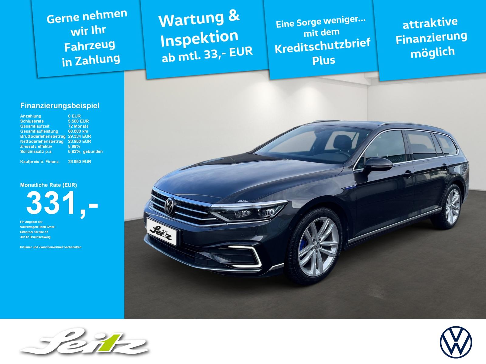 Volkswagen Passat Variant 1.4 TSI DSG GTE *AHK*MATRIX*KAMER