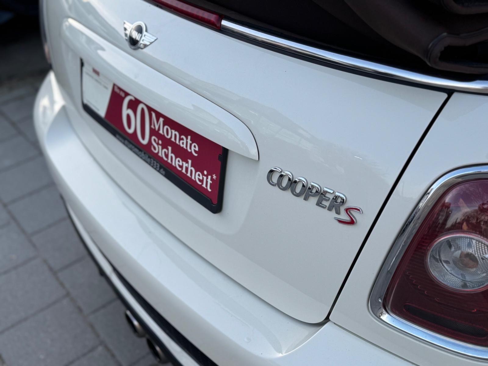 MINI Cooper S Cabrio *Temp*Xenon*Navi*Leder-Braun*