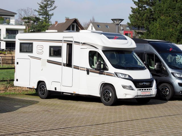 Teilintegrierter Carthago c-tourer T 143 LE. 9" Navi, 32" TV bei Caravan-Herrmann in Mülheim an der Ruhr