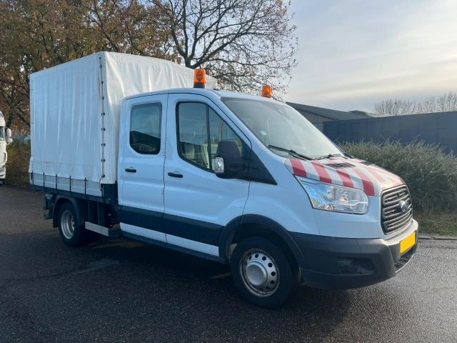 Ford TRANSIT 2.2 tdci huif * laadklep * ladebordwand*