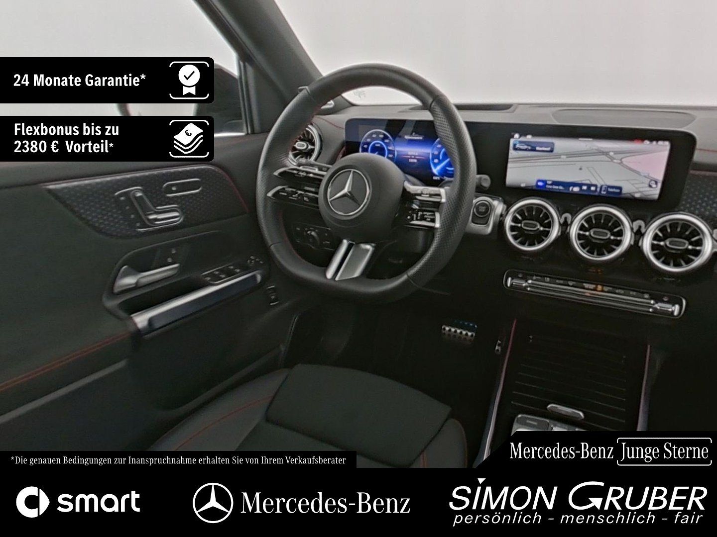 Fahrzeugabbildung Mercedes-Benz EQB 350 4M AMG Night Pano Burm Ambi HUD 360 ACC