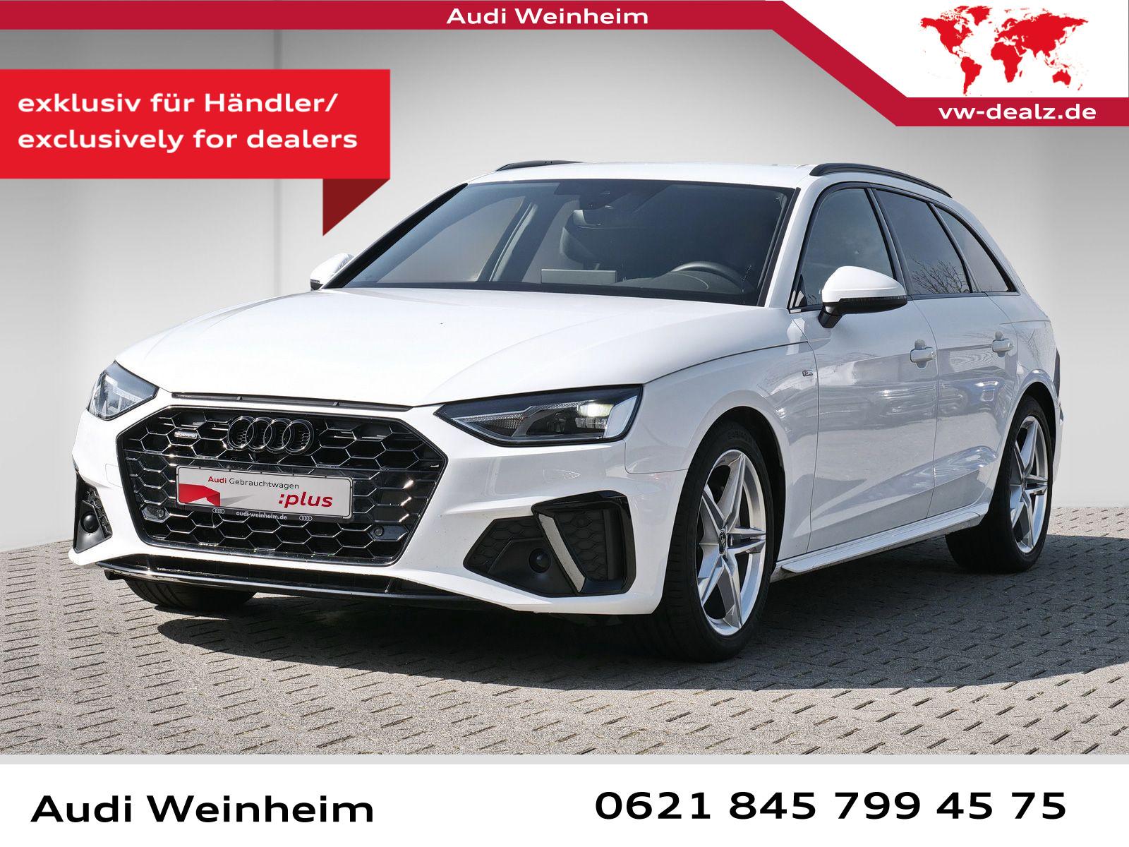 Audi A4 Avant S-line LED AHK black paket Navi Plus SH