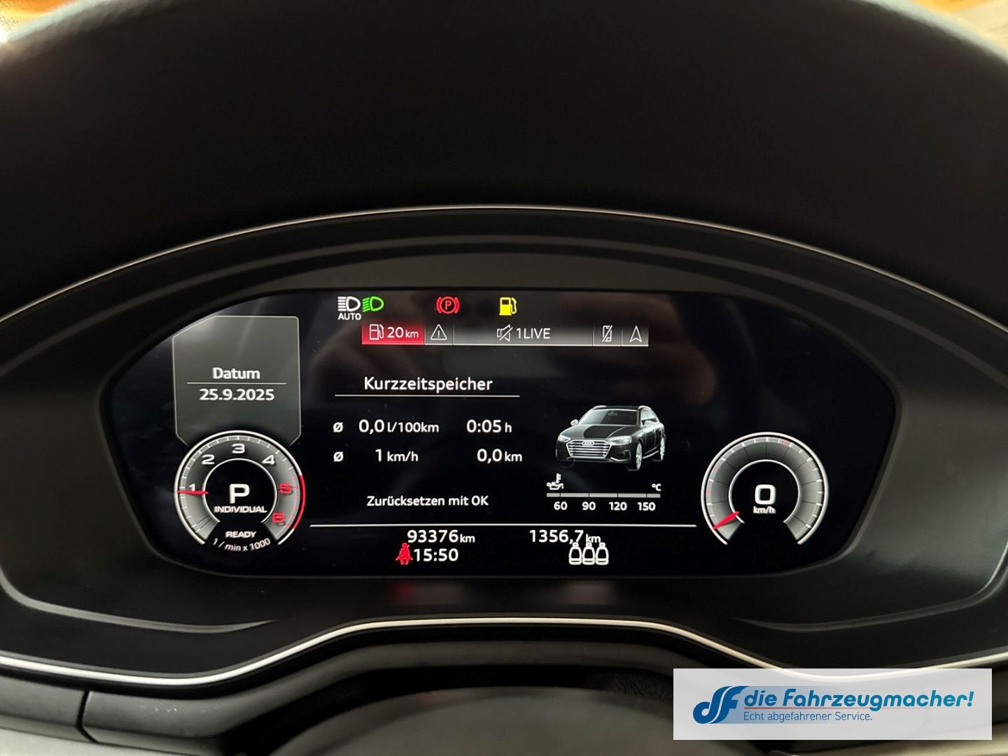 Fahrzeugabbildung Audi A4 Avant 40 TDI quattro S line 2.0 EU6d StandHZG
