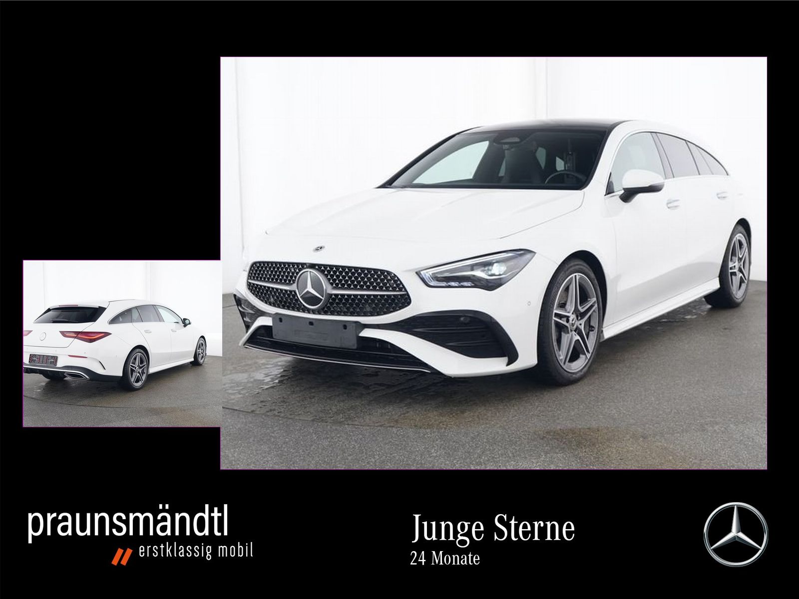 MERCEDES-BENZ CLA 200 SB AMG Pano/AHK/LED/Kamer/Tot/MBUX/elHec