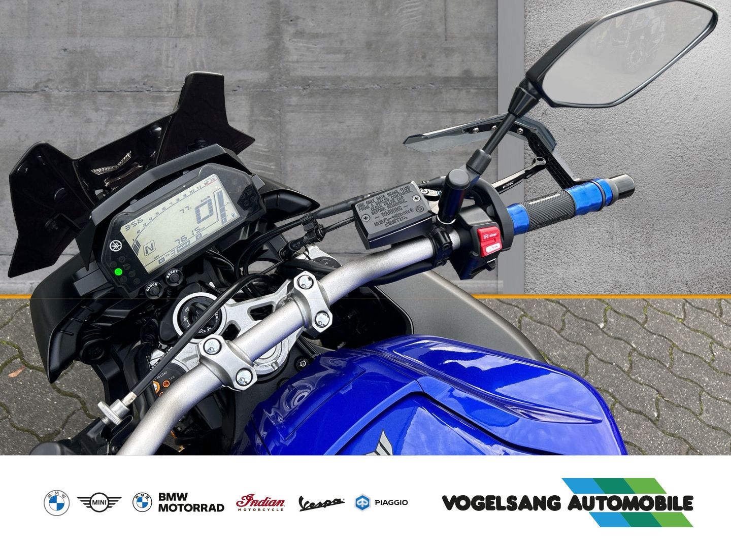 Fahrzeugabbildung Yamaha MT-10 Voll LED, Motorspoiler, Sturzbügel, LCD Di