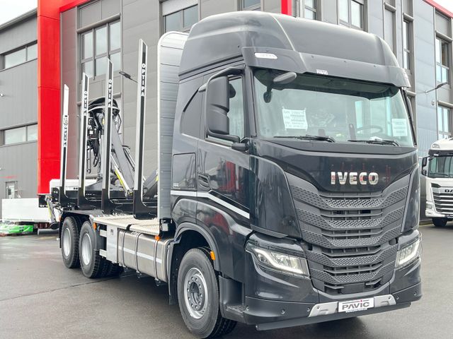 Iveco X-WAY 570 6x4 BL MIT KRAN TAJFUN LIV / EPSILON