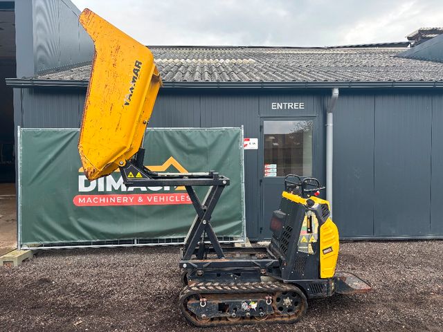 Yanmar C 08 Cormidi hoogkiep dumper, 278u! rubber track