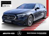 Mercedes-Benz E 220 d T AMG PANO AHK BURMESTER NIGHT - mit Diesel-Antrieb: Grau, Panorama-Dach, Kombi