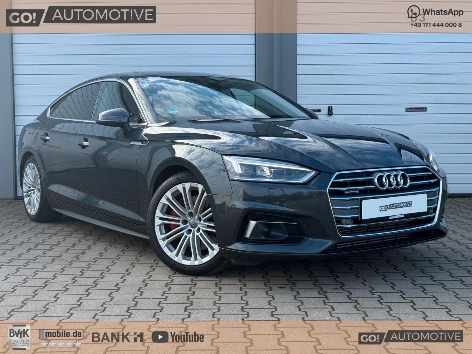 Audi A5 Sportback quattro 2.0 TFSI+S-line+ACC+TOP!!!