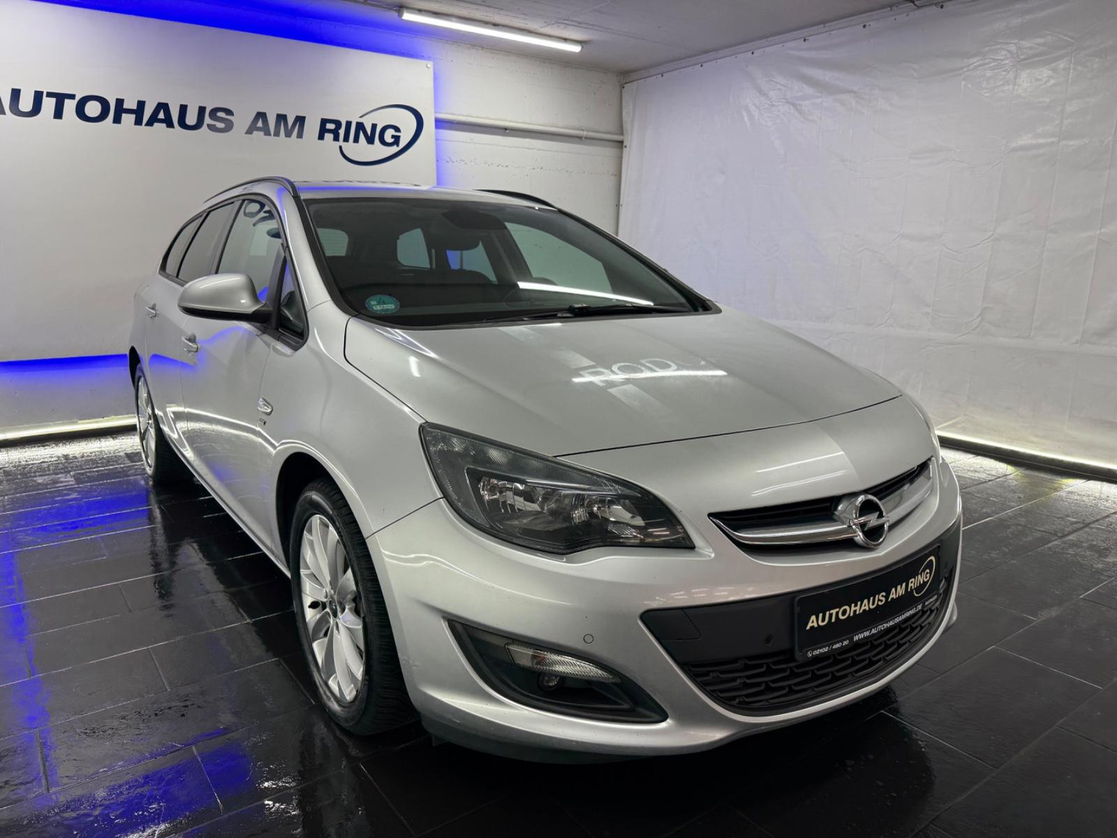 Opel Astra 2014 — engine 1.598 cm³, 136 HP (100kW)