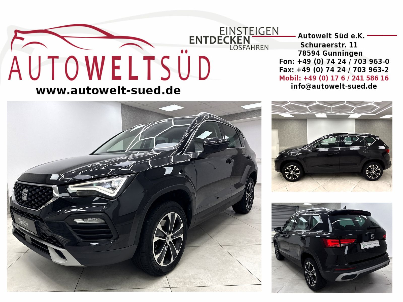 SEAT Ateca 2.0 TDI Style Pano Beats Navi RCam LED