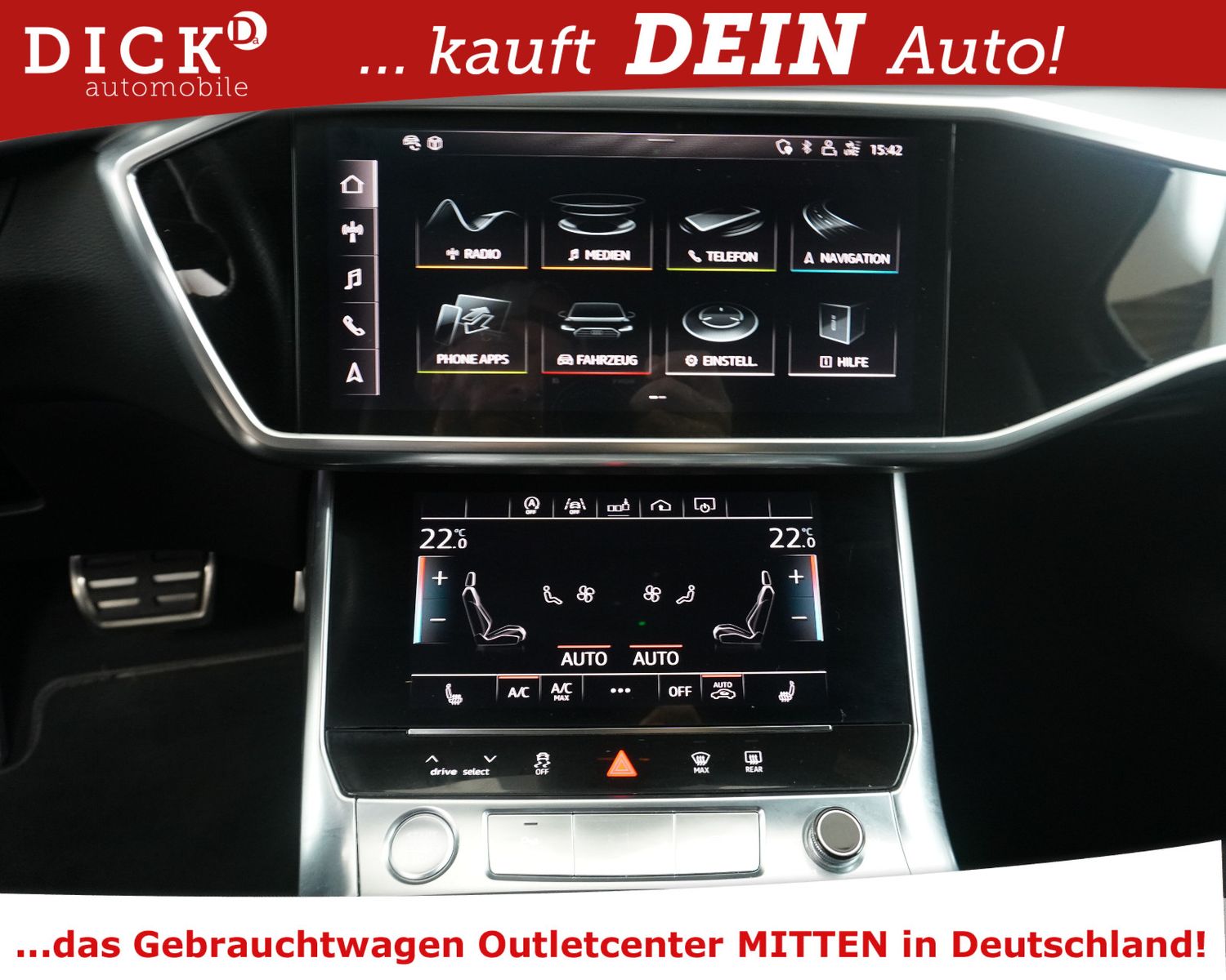 Fahrzeugabbildung Audi A6 Av 45d Quat 2X S Line MATR+VIRTU+B&O+AHK+360+