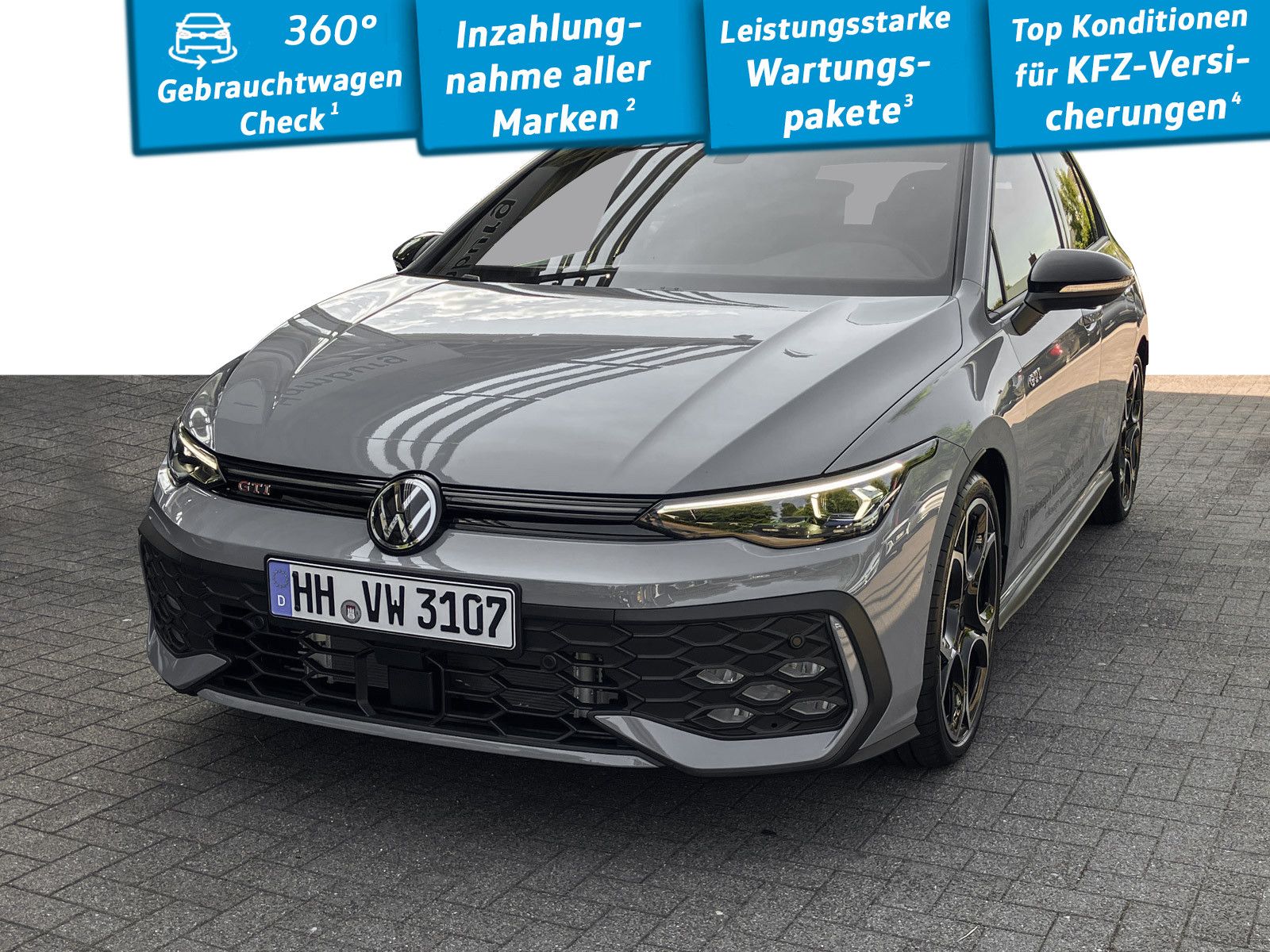 Volkswagen Golf VIII 2.0 TSI GTI DSG Matrix-LED Panorama foto 2