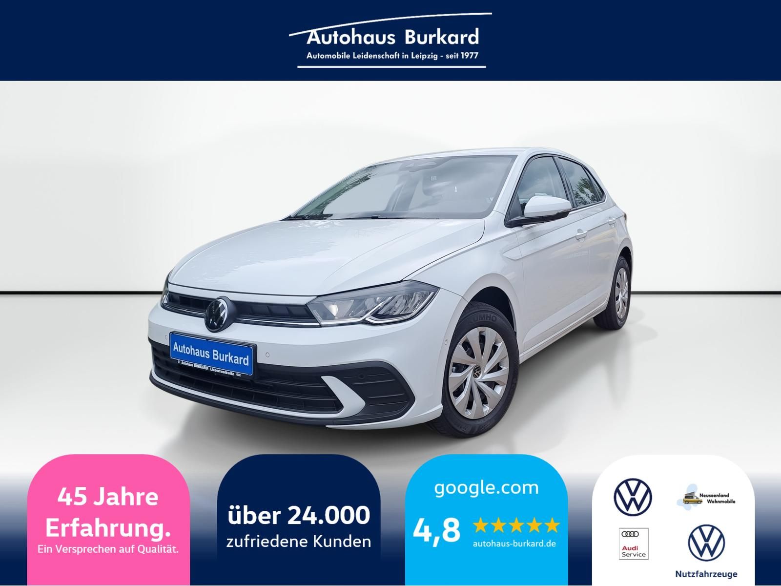 Volkswagen Polo Life 1.0+80PS+PDC+Sitzh+AppCo+LED+