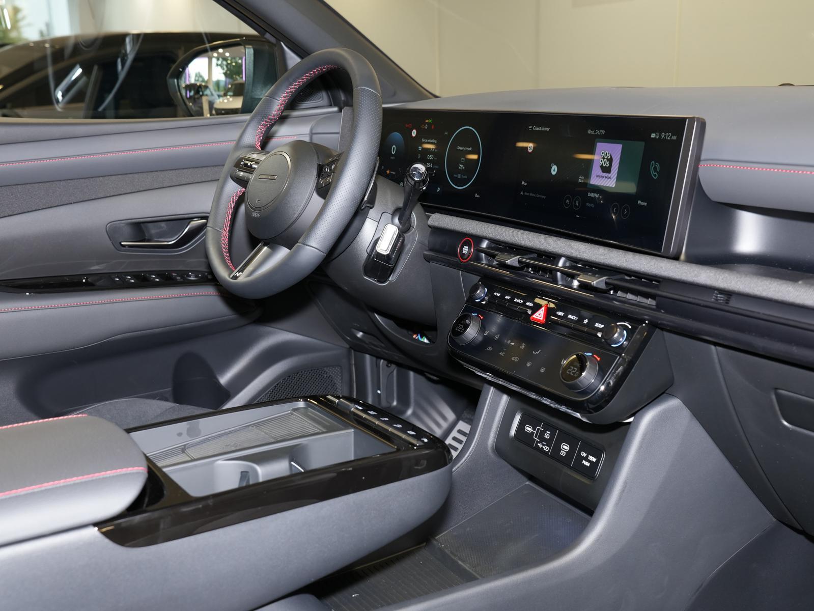 Hyundai TUCSON 1.6 TGDI N-Line 4WD Alcantara LAGERWAGEN, миниатюра 3