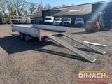 Anssems MSX 2700 405x200cm Maschinentransporter, Rampe - Anssems LKWs