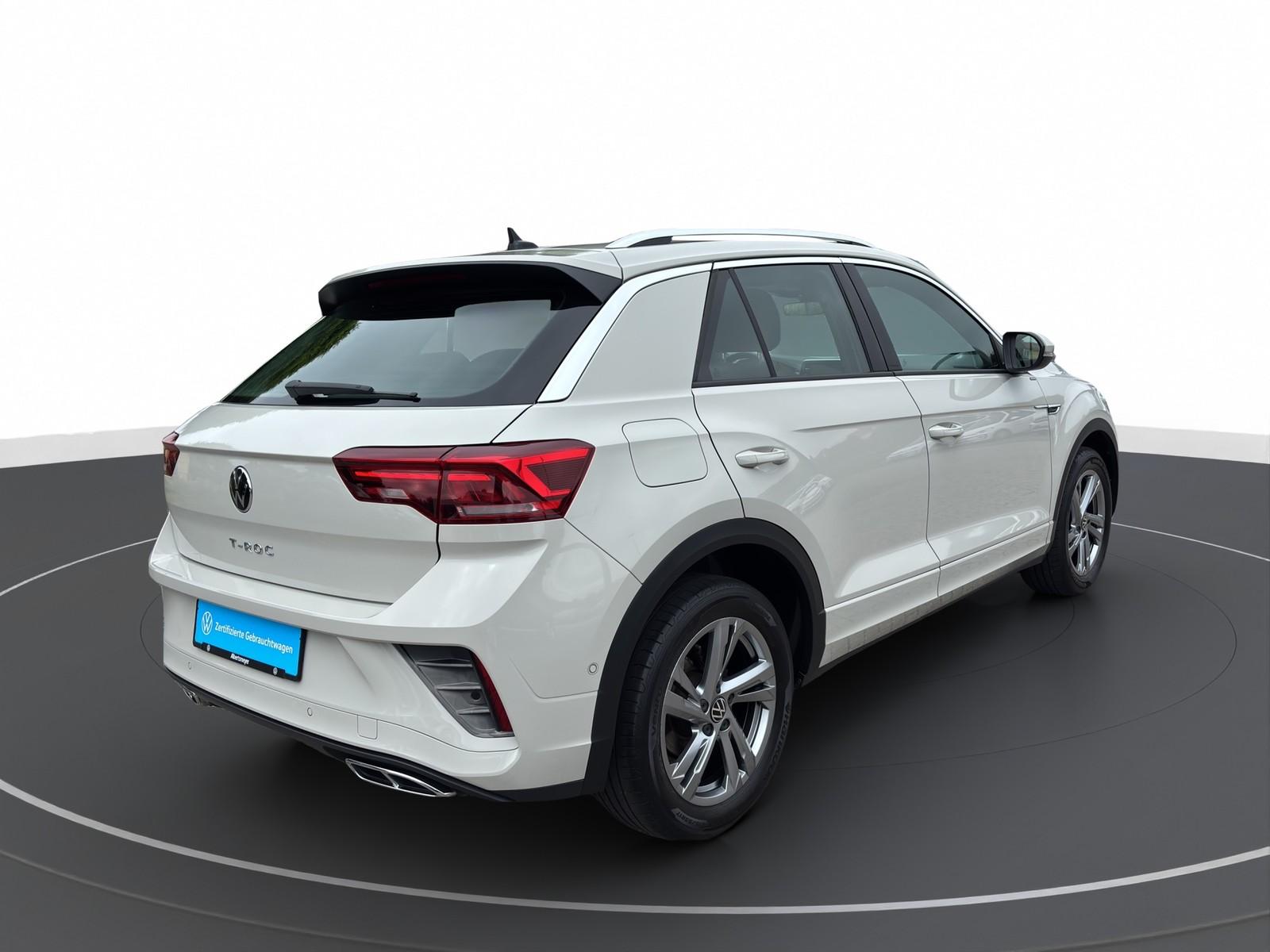 Volkswagen T-Roc 1.0 TSI R-Line +APP+KLIMA+SITZHEIZUNG+LED+, миниатюра 4