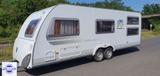 Knaus Südwind 650 FSK mit 3er Stockbett und Mover - Knaus Wohnwagen Südwind 650