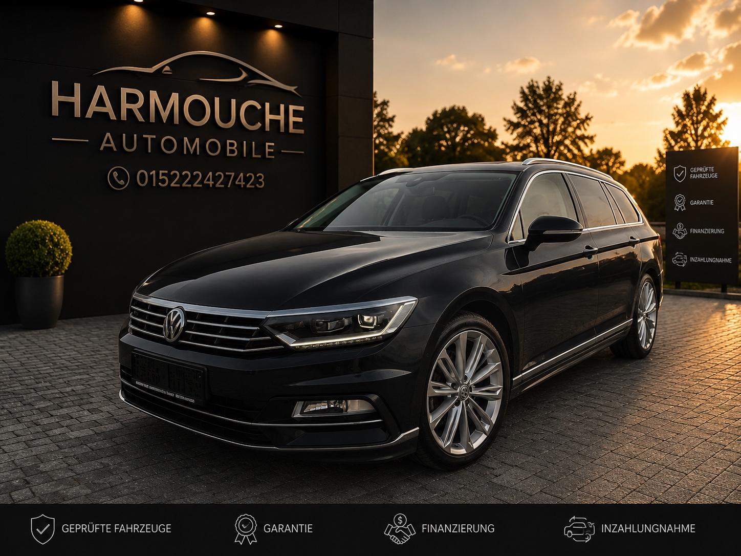 Volkswagen Passat  R LINE 8 FACH BEREIFT VOLL!!! GARANTIE