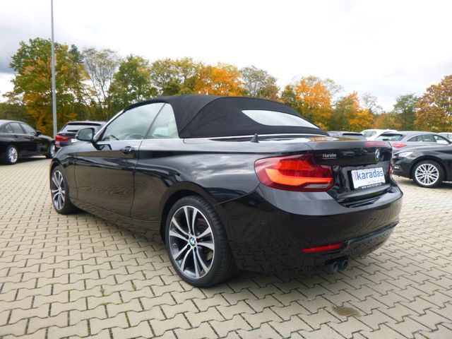 Fahrzeugabbildung BMW 230i Cabrio Sport Line>Sport AUT/Sport-Line/LED<
