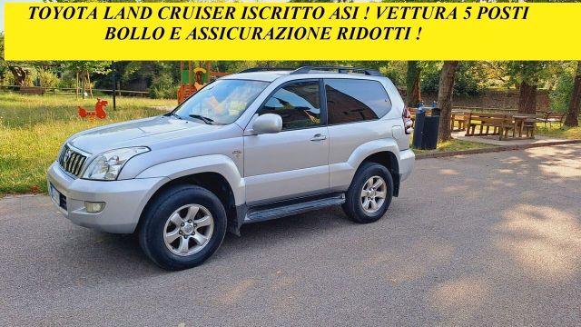 Toyota Land Cruiser 3.0 VETTURA 5 POSTI 3 PORTE 