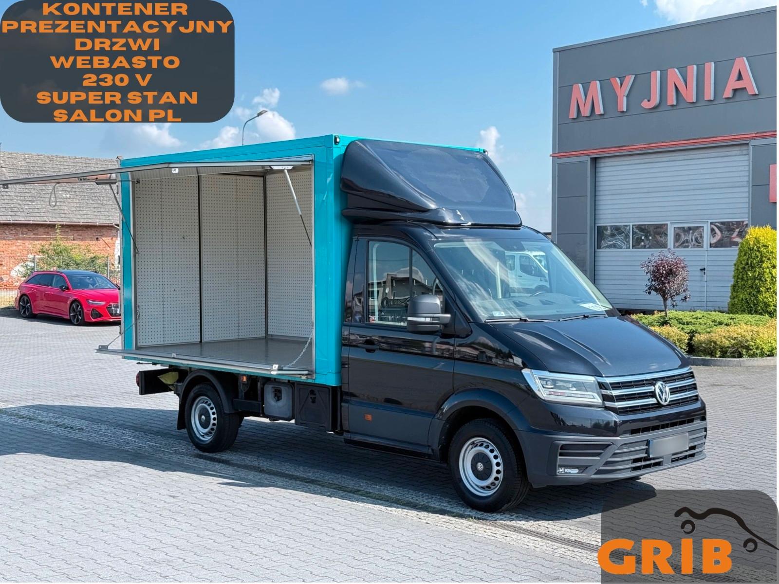 Volkswagen Crafter Koffer Webasto LED Tempomat TOP zu Stand