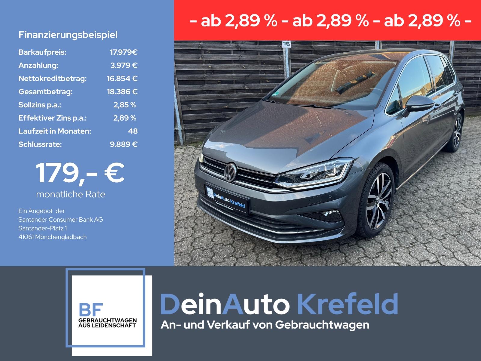 Volkswagen Golf Sportsvan 1.5 TSI DSG Highline LED Navi AHK
