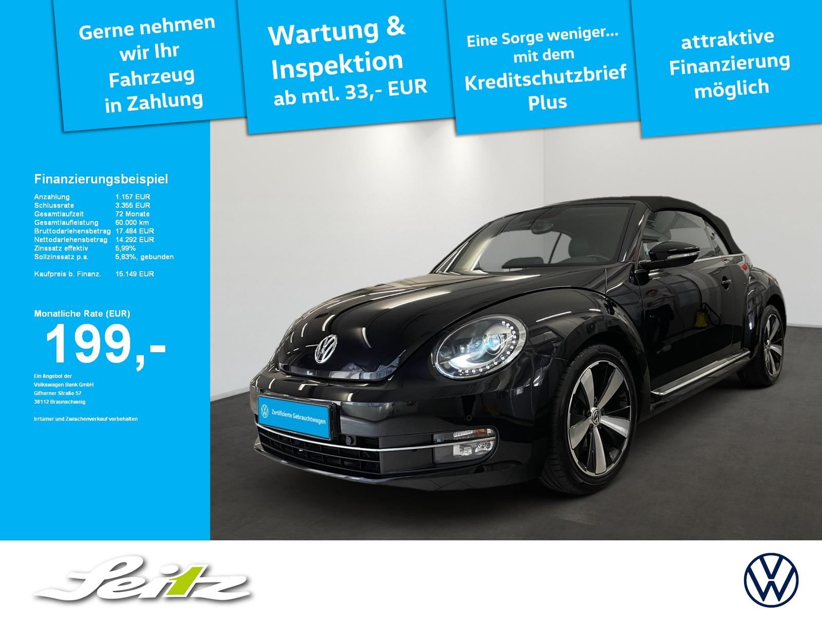 Volkswagen Beetle Cabriolet 1.4 TSI Exclusive Sport *XENON*