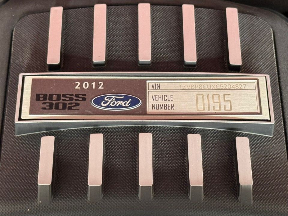 Fahrzeugabbildung Ford Mustang 302 BOSS Original Recaro No. 195