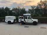Land Rover Defender Anhänger Camping  - Land Rover aus 1992