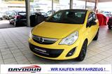 Opel Corsa D 1.2 Color Edition/Klima/Schwarz-Gelb! - Opel Corsa: Schwarz, Color Edition