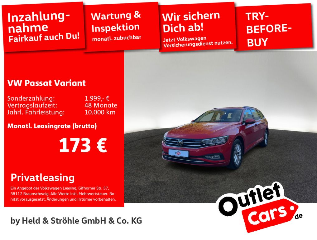 Volkswagen Passat Variant 2.0 TDI DSG NAVI KAM LED SHZ ACC