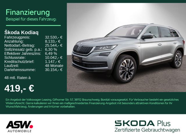 Skoda Kodiaq Drive125 4x4 2.0TDI DSG LED NAVI AHK 360°