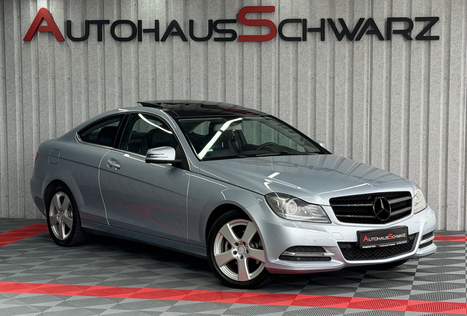Mercedes-Benz C220cdi Coupe Aut. Pano Led T-Leder Tempo Navi