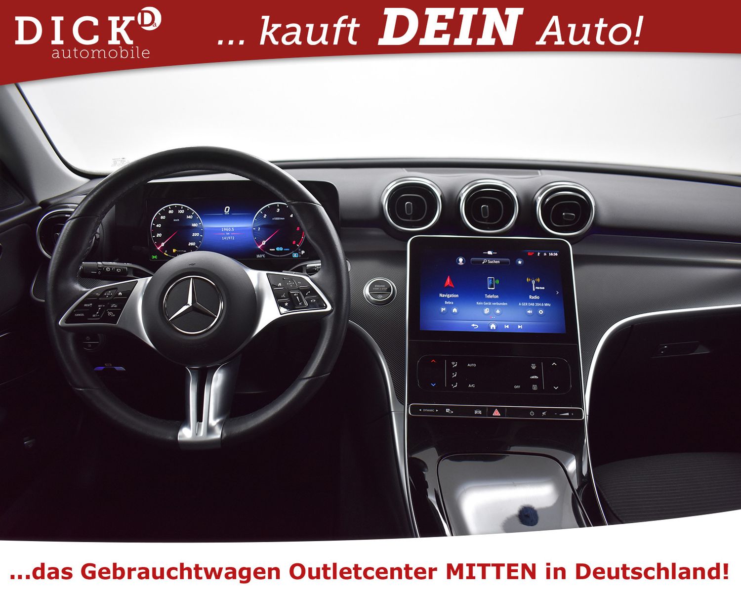 MERCEDES-BENZ C 220d T 4Mat >NAVI+KAM+VIRTU+LEDER+SHZ+LED+ACC+ - Image 14