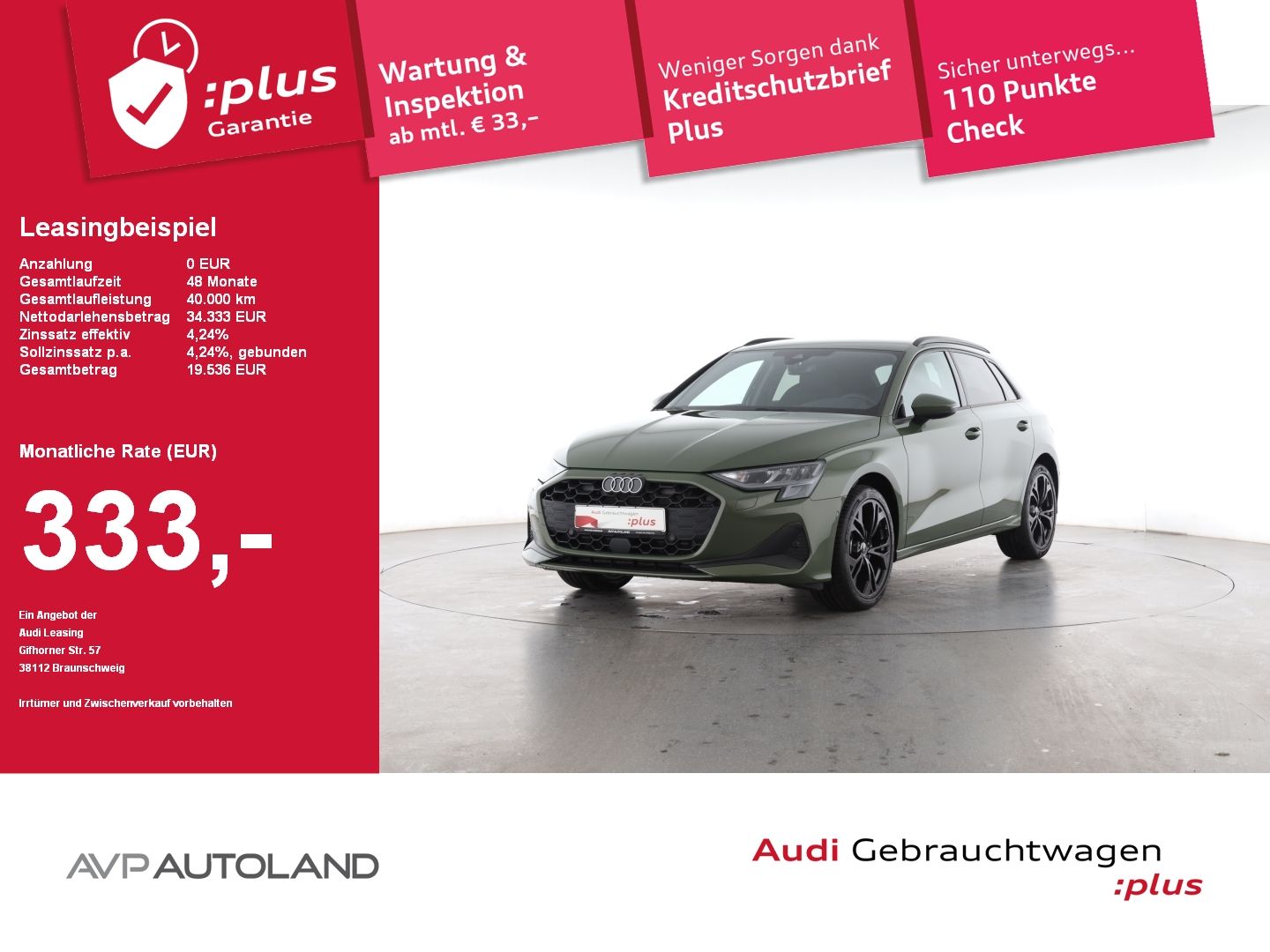 Audi A3 Sportback 35 TFSI S tronic